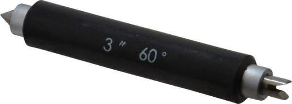 SPI - 3 Inch Long, Accuracy Up to 0.0002 Inch, Micrometer Calibration Standard - Use with SPI Screw Thread Micrometers, Includes Heat Insulating Handle - Exact Tool & Supply
