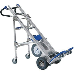 Wesco Industrial Products - 21-1/2" Wide x 39" High x 6-1/2" Deep, 10" Wheel Diam Hand Truck Kick Out Wheels - 725 Lb Load Capacity - Exact Tool & Supply