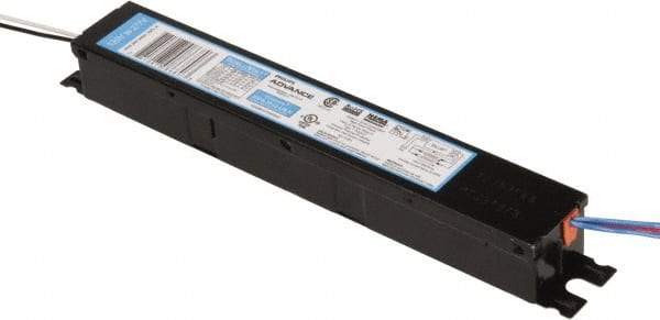 Philips Advance - 1 or 2 Lamp, 120-277 Volt, 0.15 to 0.41 Amp, 0 to 39, 40 to 79 Watt, Instant Start, Electronic, Nondimmable Fluorescent Ballast - 0.77, 0.78, 0.80, 0.87, 0.90 Ballast Factor, T8 Lamp - Exact Tool & Supply