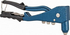 Value Collection - Right Angle Head Hand Riveter - 3/32 to 3/16" Rivet Capacity, 9-1/2" OAL - Exact Tool & Supply