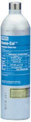 MSA - Calibration Gas & Equipment Type: Calibration Gas Gas Contents: CH4 - 1.45%; Carbon Monoxide - 60 ppm; Hydrogen Sulfide - 20 ppm; Oxygen - 15% - Exact Tool & Supply
