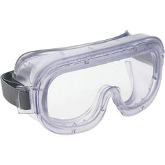 Uvex - Safety Goggles - CLEAR LENS HOODED CLASSIC GOGL-UVX - Exact Tool & Supply