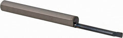 Scientific Cutting Tools - 0.06" Min Bore Diam, 1/2" Max Bore Depth, 1/8 Shank Diam, Boring Bar - Exact Tool & Supply