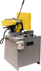 Kalamazoo - 16 or 18" Blade Diam, 1" Arbor Hole, Miter Chop & Cutoff Saw - 4,400 RPM, 10 hp, 220/440 Volts, 3 Phase - Exact Tool & Supply