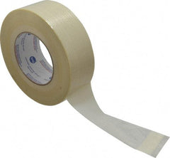 Intertape - 2" x 60 Yd Clear Rubber Adhesive Packaging Tape - Polyester Film Backing, 7.5 mil Thick, 333 Lb Tensile Strength, Series RG16 - Exact Tool & Supply