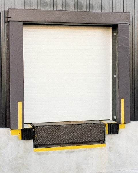 Vestil - 8' Door Width x 9' Door Height Vinyl Dock Seal - 12 Inch Projection - Exact Tool & Supply