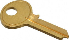 Made in USA - Corbin Key Blank - Brass - Exact Tool & Supply