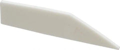 Noga - Bi-Directional Ceramic Deburring Scraper Blade - Round Blade Cross Section, Use on Straight Edge Surfaces - Exact Tool & Supply
