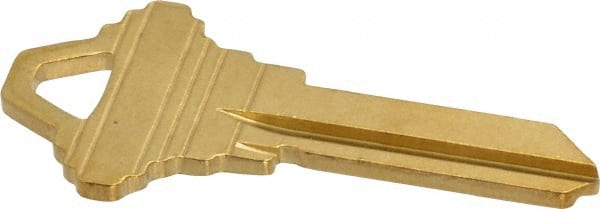 Made in USA - Schlage Brass Key Blank - Exact Tool & Supply