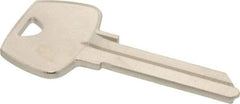 Made in USA - Sargent Key Blank - Nickel - Exact Tool & Supply