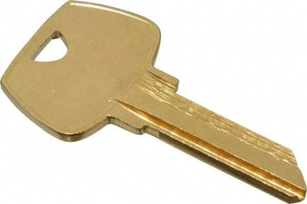 Made in USA - Sargent Key Blank - Brass - Exact Tool & Supply