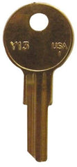 Made in USA - Yale Key Blank - Brass - Exact Tool & Supply
