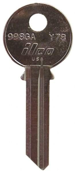 Made in USA - Yale Key Blank - Nickel - Exact Tool & Supply