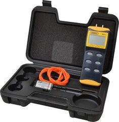 General - 15 Max psi, 0.3% Accuracy, Handheld Digital Manometer - 30 Maximum PSI, 415 Inch Water Column - Exact Tool & Supply