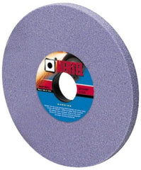 Camel Grinding Wheels - 8" Diam x 1-1/4" Hole x 1/2" Thick, I Hardness, 60 Grit Surface Grinding Wheel - Aluminum Oxide, Type 1, Medium Grade, 3,600 Max RPM, Vitrified Bond, No Recess - Exact Tool & Supply