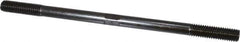 Gibraltar - 1/2-13 9" OAL Equal Double Threaded Stud - Alloy Steel, Black Oxide Finish, 1-1/2" Equal Thread Length - Exact Tool & Supply