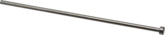 Gibraltar - 13/64" Pin Diam, 3/8" Head Diam x 3/16" Head Height, 8" OAL, Straight Ejector Pin - Steel, 7-13/16" Pin Length - Exact Tool & Supply