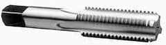 Interstate - M17x1.50 Metric Fine, 4 Flute, Bottoming, Plug & Taper, Bright Finish, High Speed Steel Tap Set - Right Hand Cut, 4-1/32" OAL, 1-13/16" Thread Length - Exact Tool & Supply