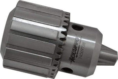 Accupro - 1/2-20, 1/32 to 5/8" Capacity, Threaded Mount Drill Chuck - Keyed, 57mm Sleeve Diam, 77mm Open Length - Exact Tool & Supply