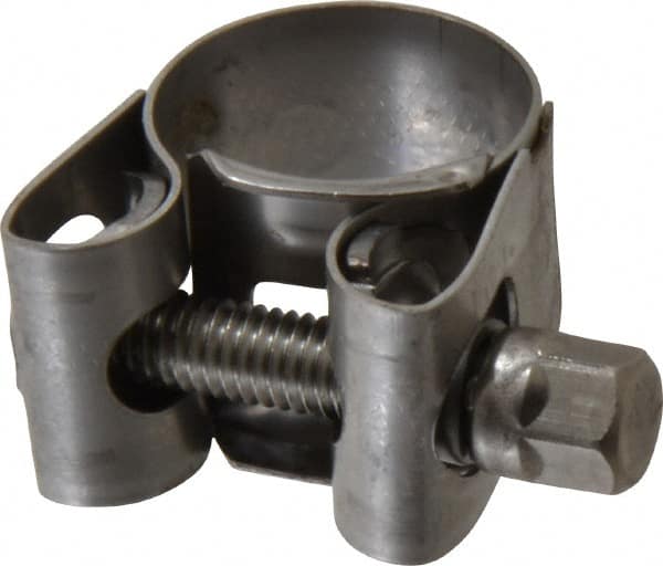Mikalor - 13/16" Hose, 0.71" Wide x 0.04" Thick, T-Bolt Hose Clamp - Exact Tool & Supply