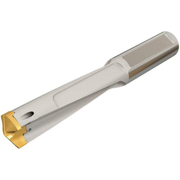 Iscar - 10 to 10.4mm Diam, 3.5xD, 33mm Max Depth, 10mm Shank Diam, 86mm OAL, Replaceable Tip Drill - IDI-SG, IDI-SK Insert, 10 Seat Size, DCM Toolholder, Series UniChamDrill - Exact Tool & Supply
