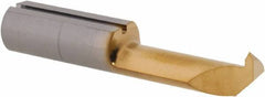 Iscar - 15mm Cutting Depth, 24 to 48 TPI, 6mm Diam, Internal Thread, Solid Carbide, Single Point Threading Tool - TiCN/TiN Finish, 30mm OAL, 6mm Shank Diam, 2.3mm Projection from Center, 55° Profile Angle - Exact Tool & Supply