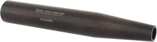 Iscar - Multimaster 1" 85° Shank Milling Tip Insert Holder & Shank - 0.598" Neck Diam, T10 Neck Thread, 6.7" OAL, Steel MM S-B Tool Holder - Exact Tool & Supply