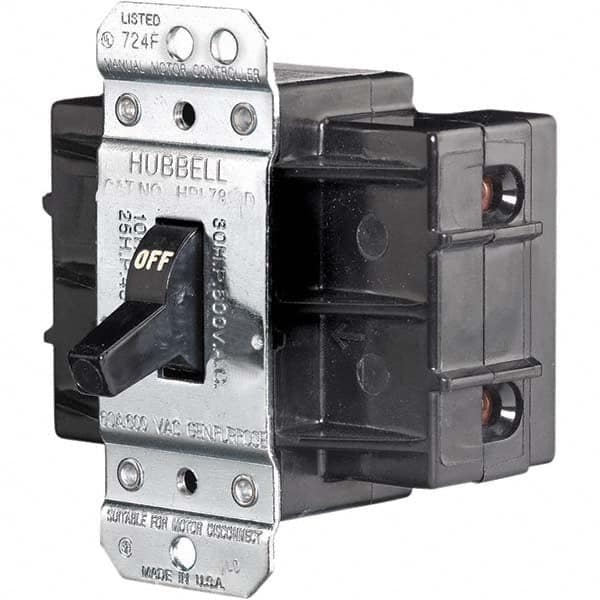 Hubbell Wiring Device-Kellems - Cam & Disconnect Switches; Enclosure Type: Open ; Fused: NonFused ; Horsepower: 10 - Exact Tool & Supply