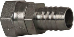 Parker - 1/2-14 NPTF Steel Hydraulic Hose Male NPTF Pipe Swivel - -8 Hose Size - Exact Tool & Supply