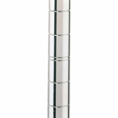 Metro - 1" Wide x 54" High x 1" Long Open Shelving Stationary Shelving Post - Exact Tool & Supply