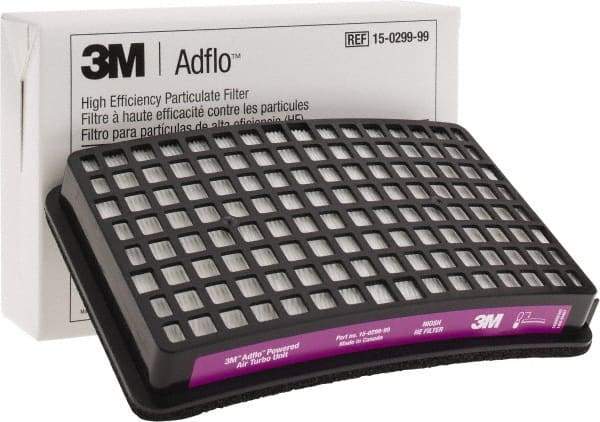 3M - Particulate Protection PAPR HEPA Filter - Magenta - Exact Tool & Supply