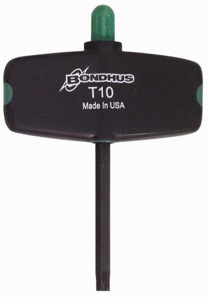 Bondhus - T6 Torx Plus Key - Wing Handle, Protanium High Torque Steel, 2" Length Under Head - Exact Tool & Supply