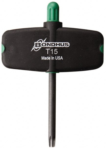 Bondhus - 3-1/2" OAL T15 Torx Key - Exact Tool & Supply