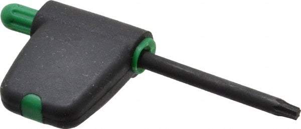 Bondhus - T15 Standard Torx Key - Flag-Style, Protanium High Torque Steel, 1-1/2" Length Under Head - Exact Tool & Supply