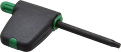 Bondhus - T15 Standard Torx Key - Flag-Style, Protanium High Torque Steel, 1-1/2" Length Under Head - Exact Tool & Supply