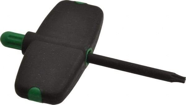 Bondhus - T10 Standard Torx Key - Wing Handle, Protanium High Torque Steel, 1-1/2" Length Under Head - Exact Tool & Supply