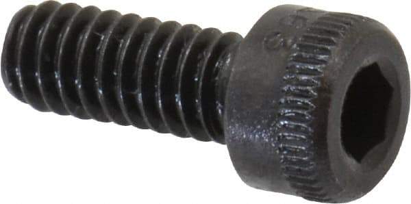 Holo-Krome - #5-40 UNC Hex Socket Drive, Socket Cap Screw - Alloy Steel, Black Oxide Finish, Fully Threaded, 5/16" Length Under Head - Exact Tool & Supply