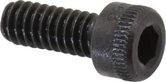Holo-Krome - #5-40 UNC Hex Socket Drive, Socket Cap Screw - Alloy Steel, Black Oxide Finish, Fully Threaded, 5/16" Length Under Head - Exact Tool & Supply