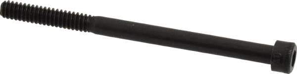 Holo-Krome - #10-24 UNC Hex Socket Drive, Socket Cap Screw - Alloy Steel, Black Oxide Finish, Partially Threaded, 2-3/4" Length Under Head - Exact Tool & Supply