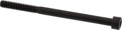 Holo-Krome - #10-24 UNC Hex Socket Drive, Socket Cap Screw - Alloy Steel, Black Oxide Finish, Partially Threaded, 2-3/4" Length Under Head - Exact Tool & Supply