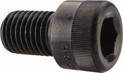 Holo-Krome - 1-8 UNC Hex Socket Drive, Socket Cap Screw - Alloy Steel, Black Oxide Finish, Fully Threaded, 1-1/2" Length Under Head - Exact Tool & Supply