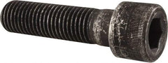 Holo-Krome - 1-8 UNC Hex Socket Drive, Socket Cap Screw - Alloy Steel, Black Oxide Finish, Partially Threaded, 3-3/4" Length Under Head - Exact Tool & Supply