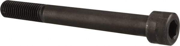 Holo-Krome - 1-8 UNC Hex Socket Drive, Socket Cap Screw - Alloy Steel, Black Oxide Finish, Partially Threaded, 8-1/2" Length Under Head - Exact Tool & Supply