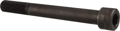 Holo-Krome - 1-8 UNC Hex Socket Drive, Socket Cap Screw - Alloy Steel, Black Oxide Finish, Partially Threaded, 8-1/2" Length Under Head - Exact Tool & Supply