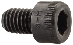 Holo-Krome - #10-32 UNF Hex Socket Drive, Socket Cap Screw - Alloy Steel, Black Oxide Finish, Fully Threaded, 5/16" Length Under Head - Exact Tool & Supply