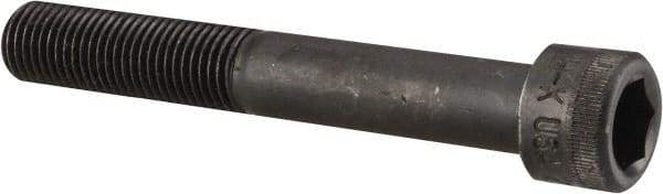 Holo-Krome - 7/16-20 UNF Hex Socket Drive, Socket Cap Screw - Alloy Steel, Black Oxide Finish, Partially Threaded, 3" Length Under Head - Exact Tool & Supply