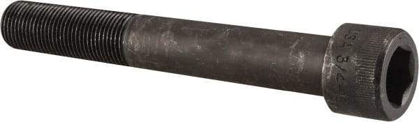 Holo-Krome - 3/4-16 UNF Hex Socket Drive, Socket Cap Screw - Alloy Steel, Black Oxide Finish, Partially Threaded, 5" Length Under Head - Exact Tool & Supply