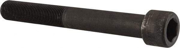 Holo-Krome - 3/4-16 UNF Hex Socket Drive, Socket Cap Screw - Alloy Steel, Black Oxide Finish, Partially Threaded, 5-1/2" Length Under Head - Exact Tool & Supply