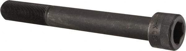 Holo-Krome - 3/4-16 UNF Hex Socket Drive, Socket Cap Screw - Alloy Steel, Black Oxide Finish, Partially Threaded, 6" Length Under Head - Exact Tool & Supply