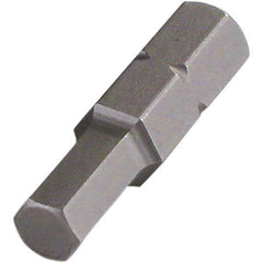 Wiha - 1/4" Hex Insert Bit Set - 1/4" Hex Drive, 6" OAL - Exact Tool & Supply